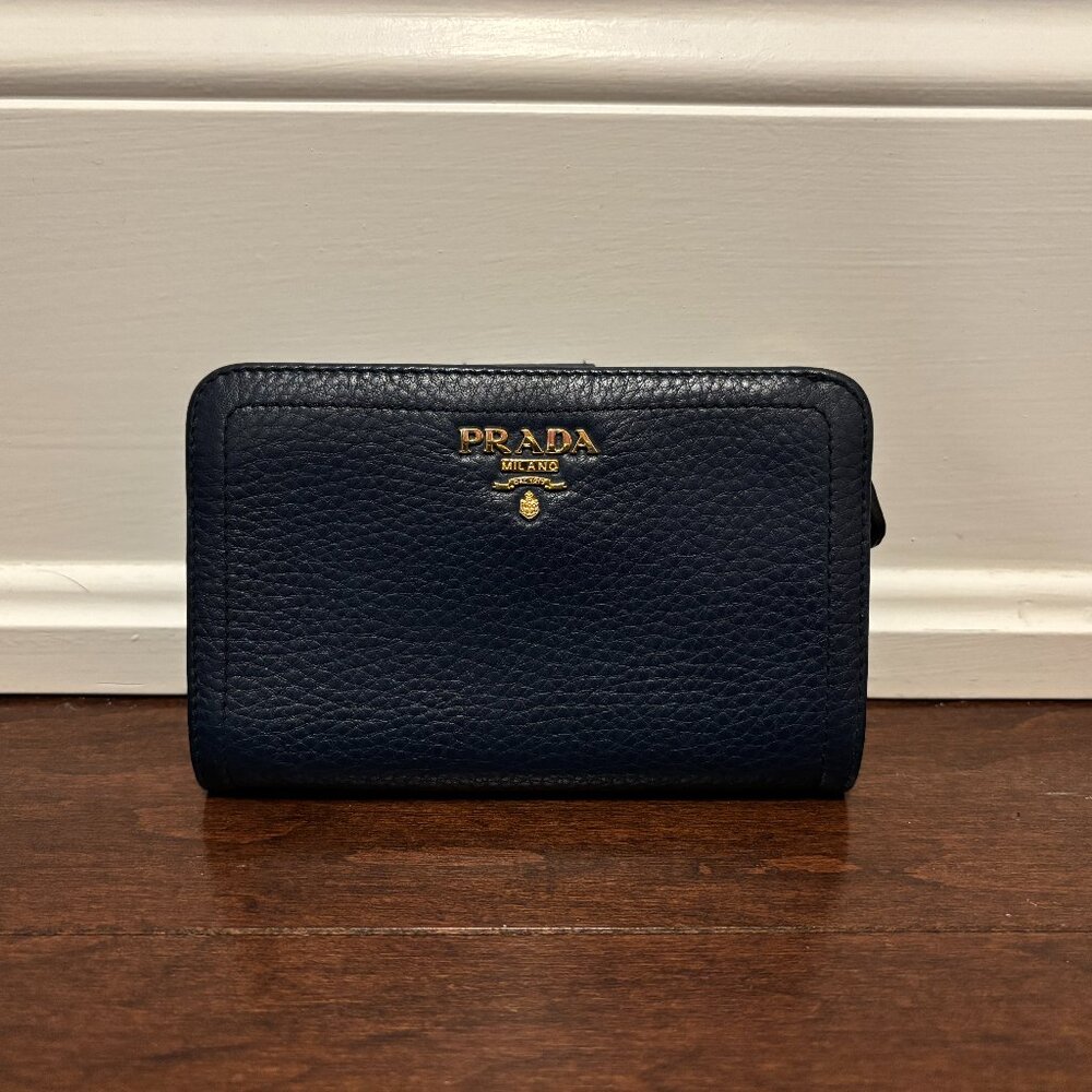 Prada Authentic Large Leather Wallet